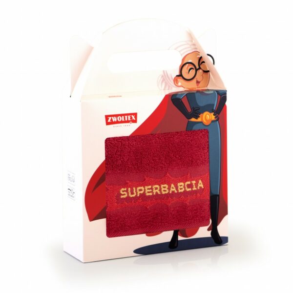 Ręcznik w opakowaniu SUPERBABCIA